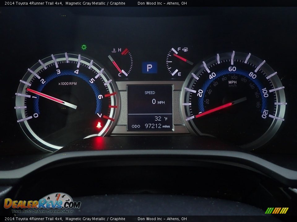 2014 Toyota 4Runner Trail 4x4 Magnetic Gray Metallic / Graphite Photo #29