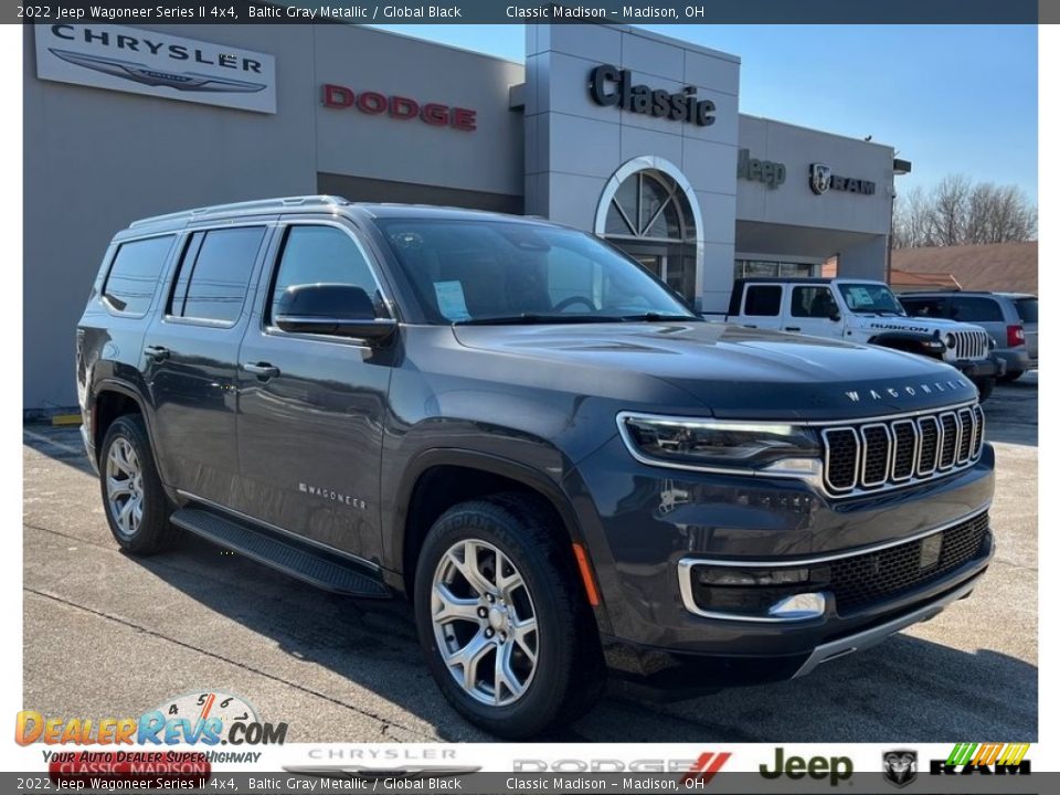 2022 Jeep Wagoneer Series II 4x4 Baltic Gray Metallic / Global Black Photo #1