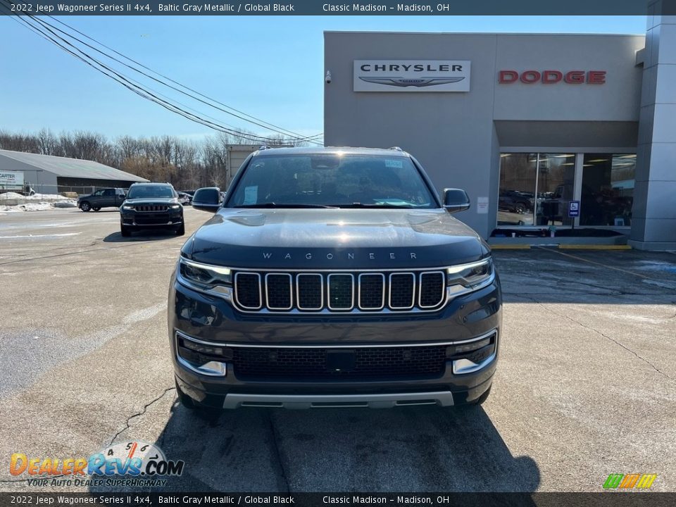 2022 Jeep Wagoneer Series II 4x4 Baltic Gray Metallic / Global Black Photo #8