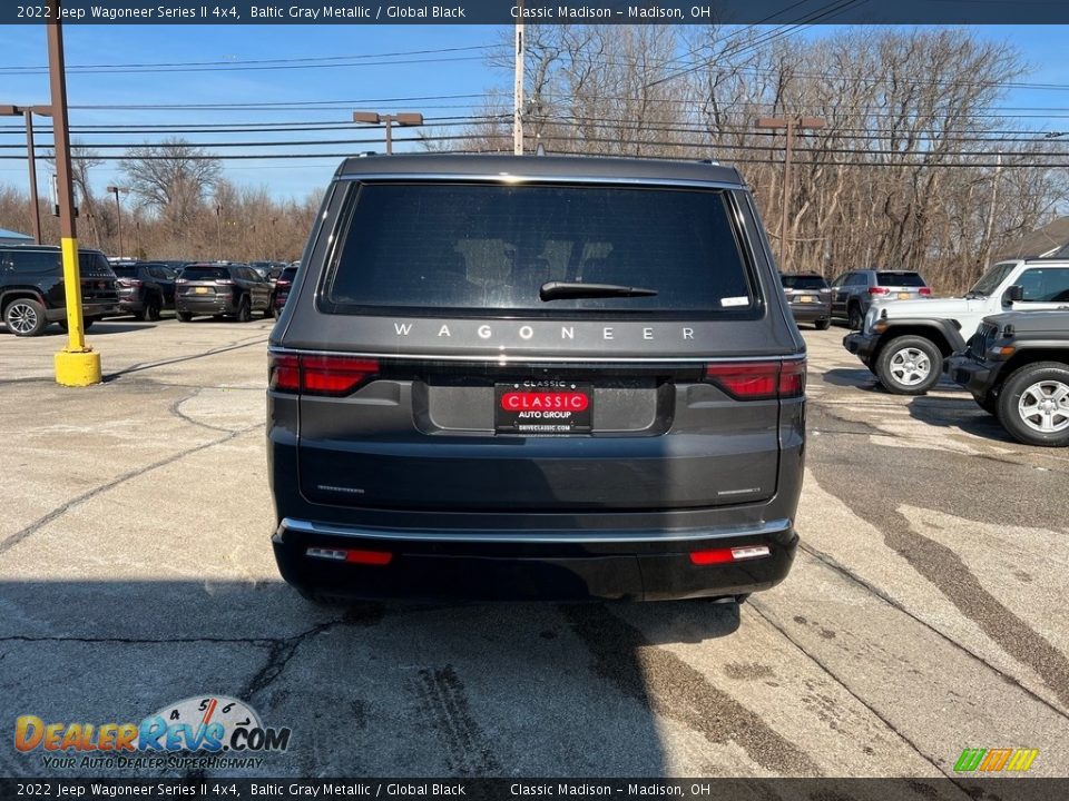 2022 Jeep Wagoneer Series II 4x4 Baltic Gray Metallic / Global Black Photo #11