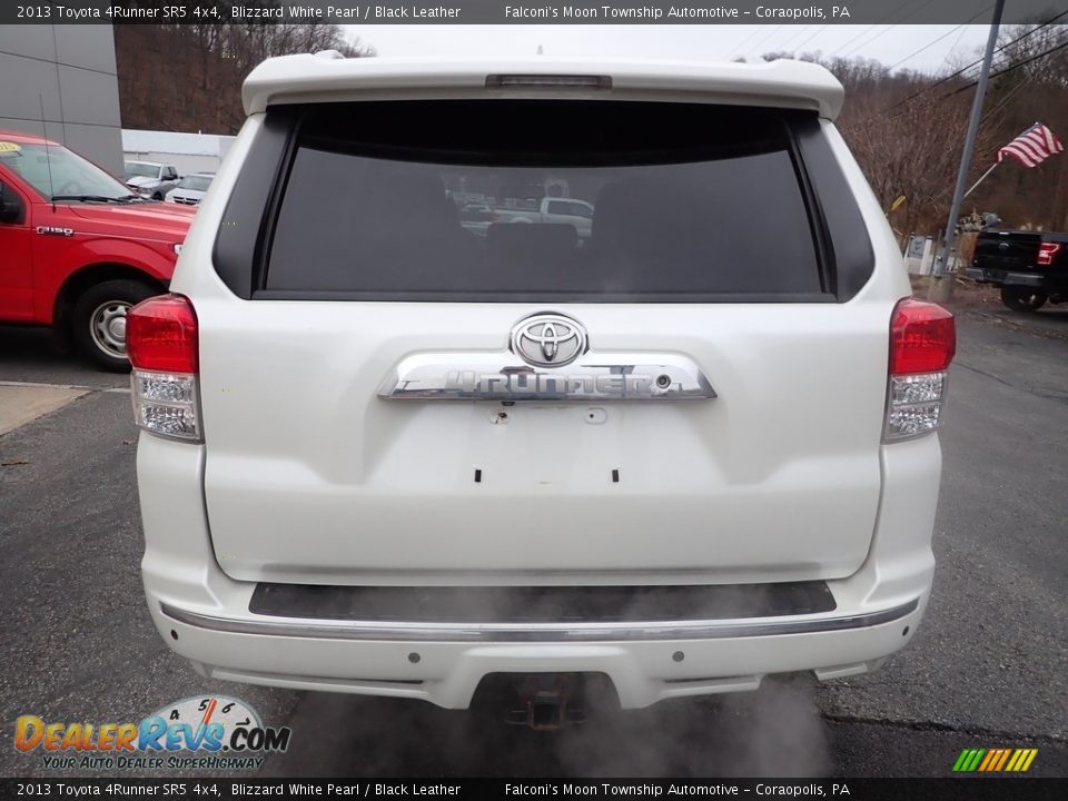 2013 Toyota 4Runner SR5 4x4 Blizzard White Pearl / Black Leather Photo #3