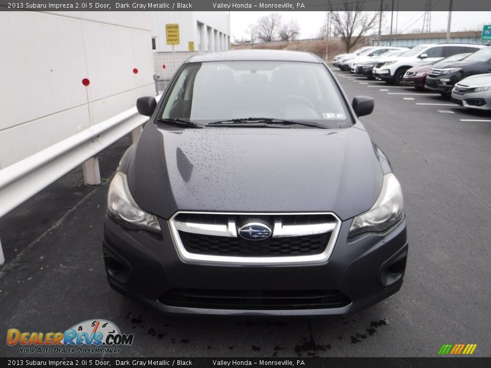 2013 Subaru Impreza 2.0i 5 Door Dark Gray Metallic / Black Photo #4