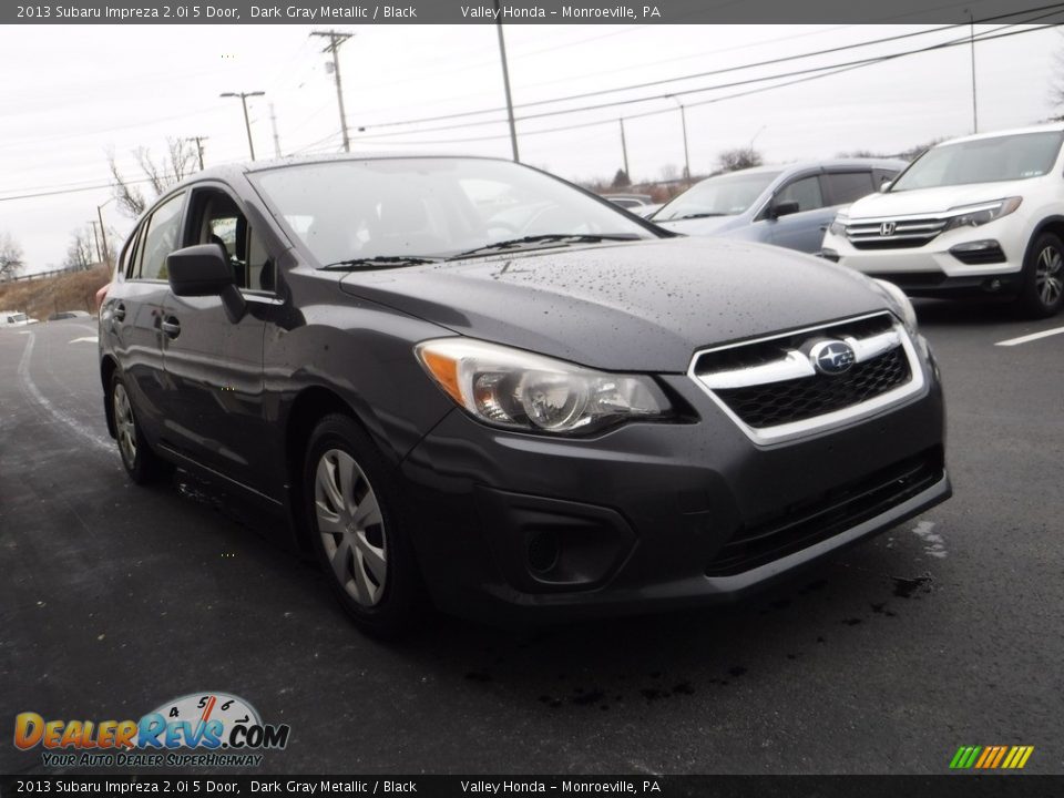 2013 Subaru Impreza 2.0i 5 Door Dark Gray Metallic / Black Photo #5