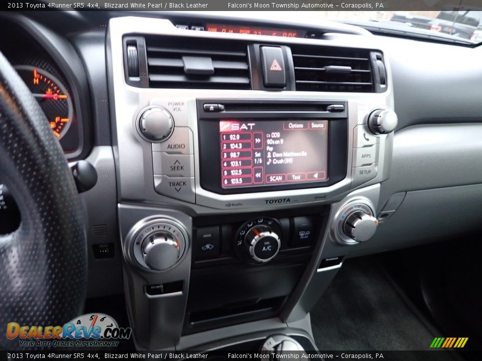 2013 Toyota 4Runner SR5 4x4 Blizzard White Pearl / Black Leather Photo #25