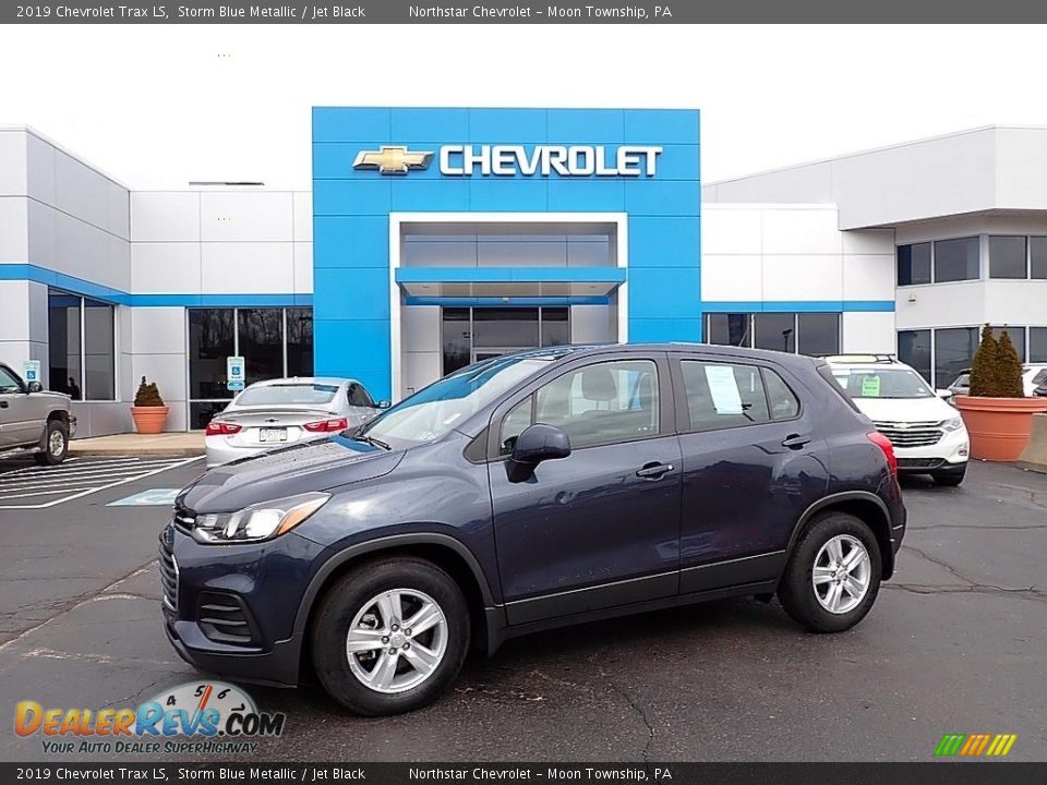 2019 Chevrolet Trax LS Storm Blue Metallic / Jet Black Photo #1
