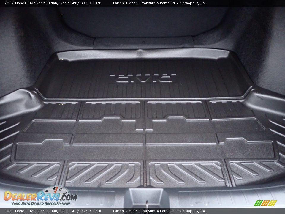 2022 Honda Civic Sport Sedan Sonic Gray Pearl / Black Photo #4