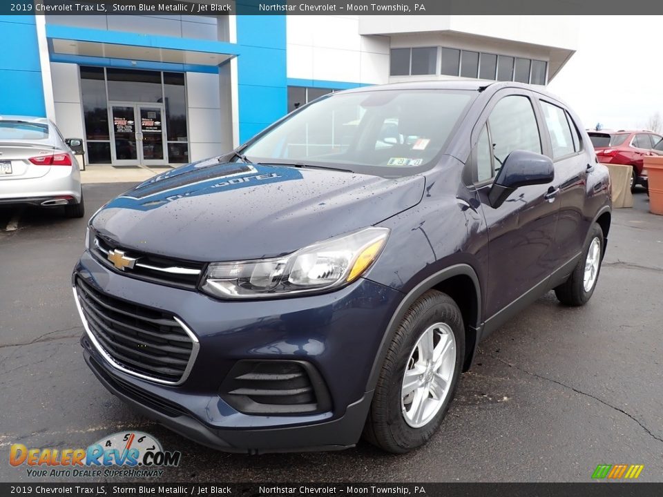 2019 Chevrolet Trax LS Storm Blue Metallic / Jet Black Photo #2