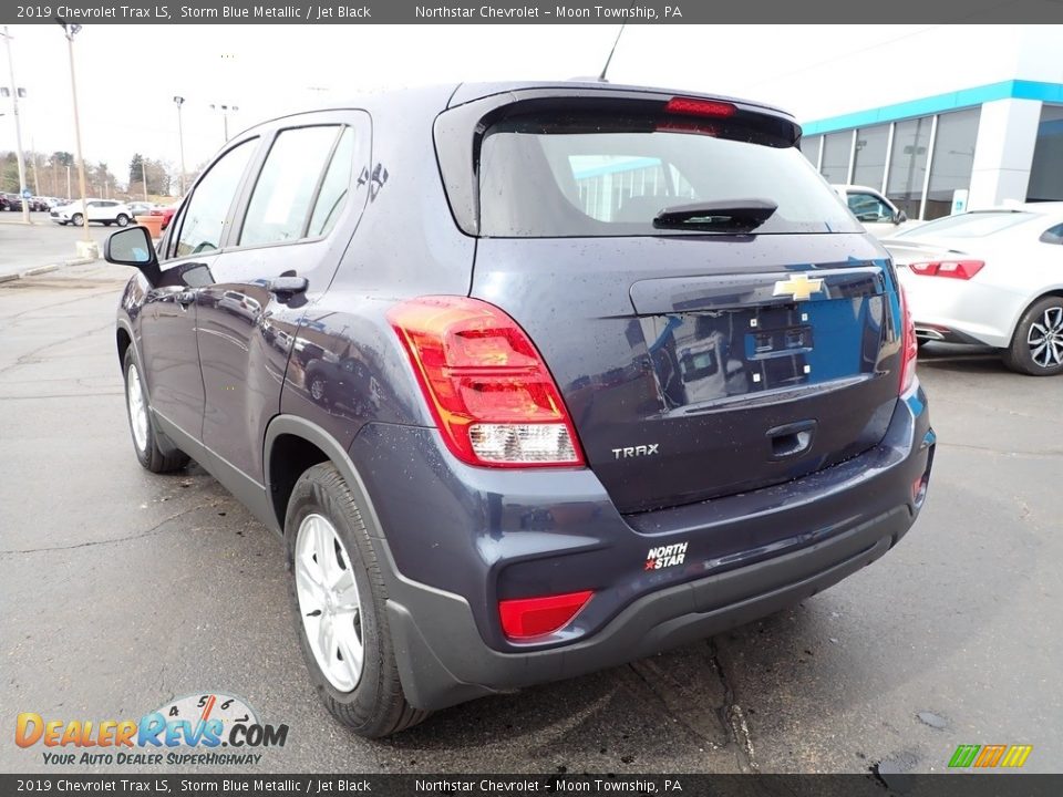 2019 Chevrolet Trax LS Storm Blue Metallic / Jet Black Photo #5