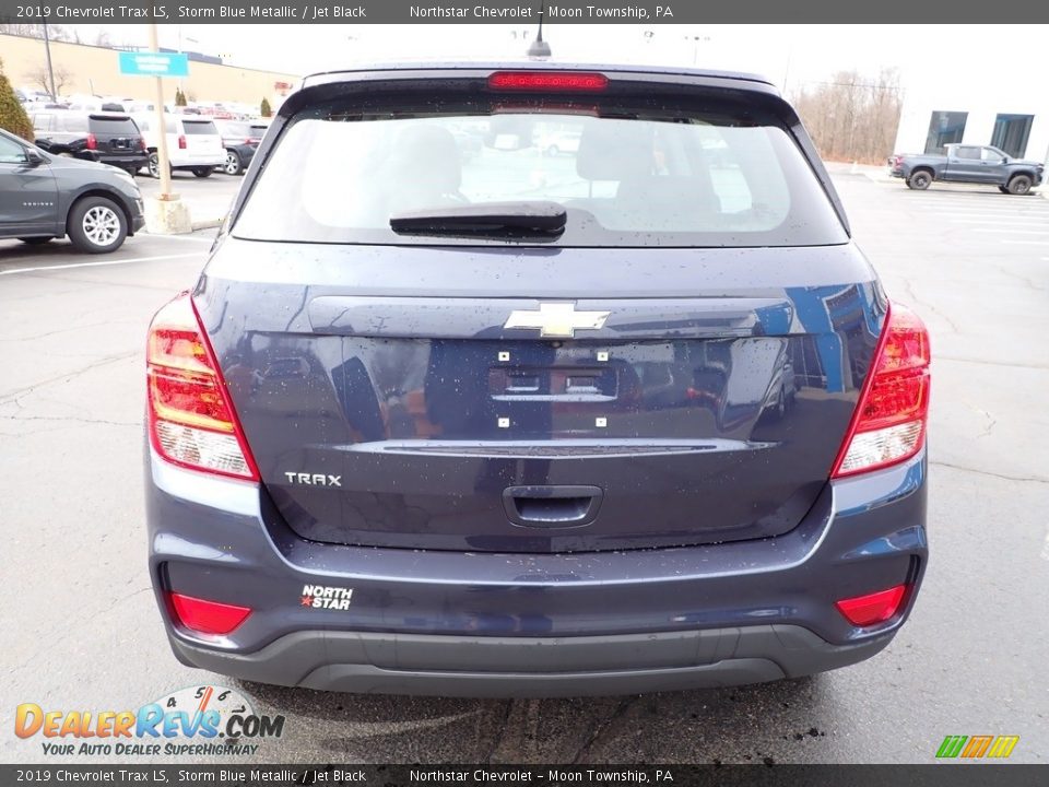 2019 Chevrolet Trax LS Storm Blue Metallic / Jet Black Photo #6