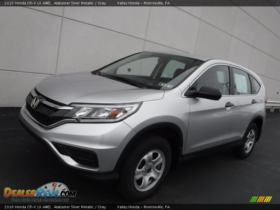 Alabaster Silver Metallic 2016 Honda CR-V LX AWD Photo #3