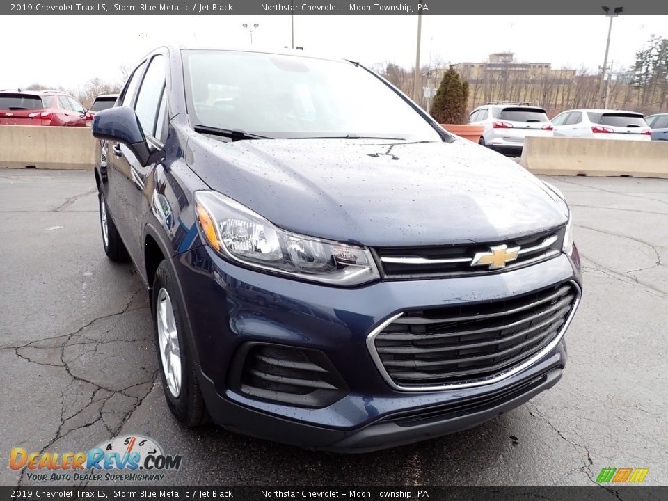 2019 Chevrolet Trax LS Storm Blue Metallic / Jet Black Photo #12