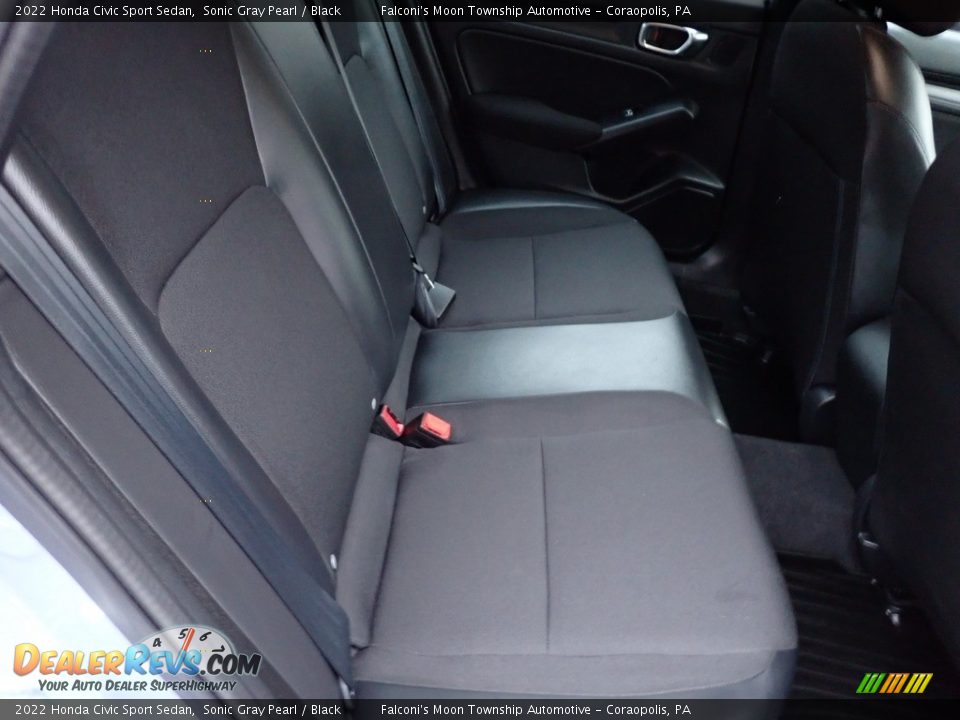 2022 Honda Civic Sport Sedan Sonic Gray Pearl / Black Photo #15