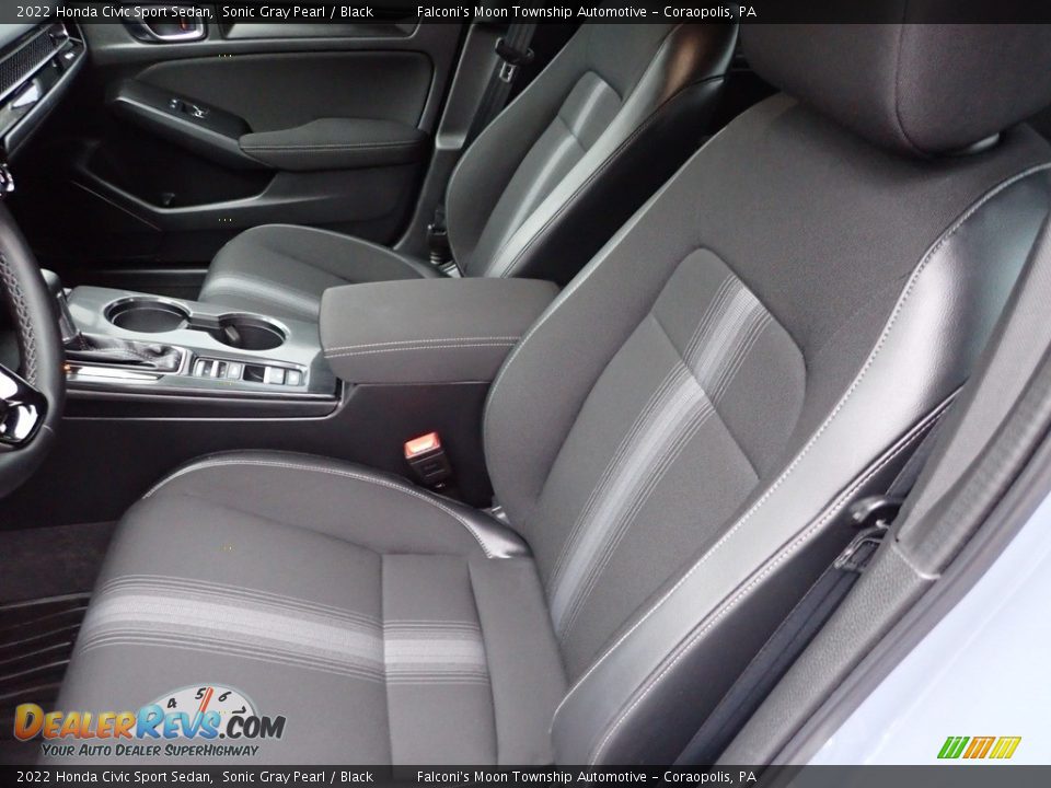 2022 Honda Civic Sport Sedan Sonic Gray Pearl / Black Photo #16
