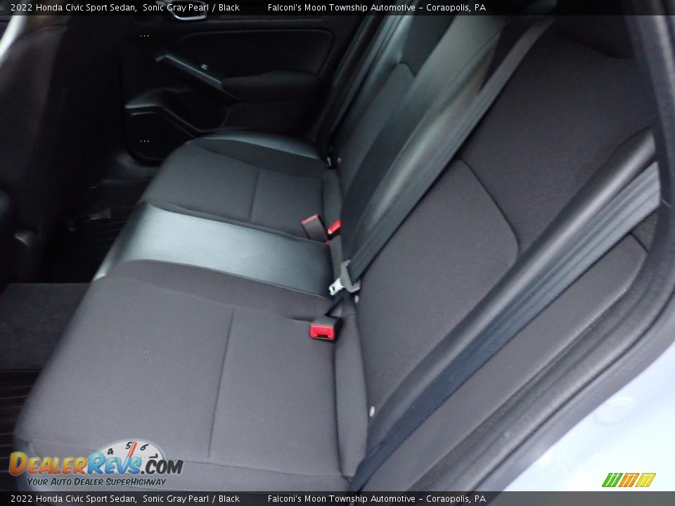 2022 Honda Civic Sport Sedan Sonic Gray Pearl / Black Photo #17