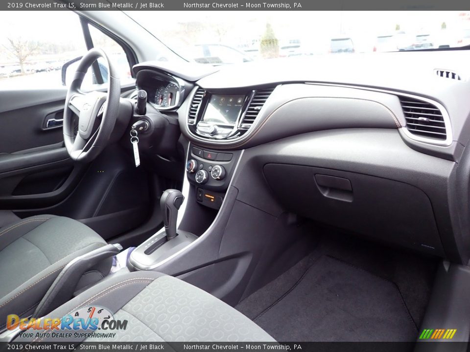 2019 Chevrolet Trax LS Storm Blue Metallic / Jet Black Photo #16