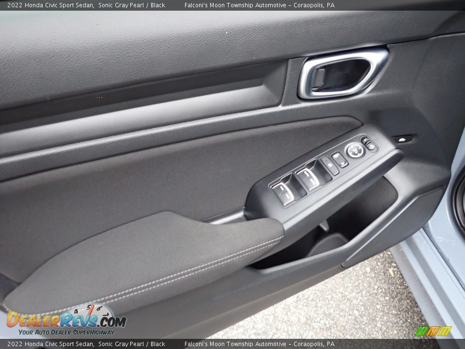 2022 Honda Civic Sport Sedan Sonic Gray Pearl / Black Photo #20