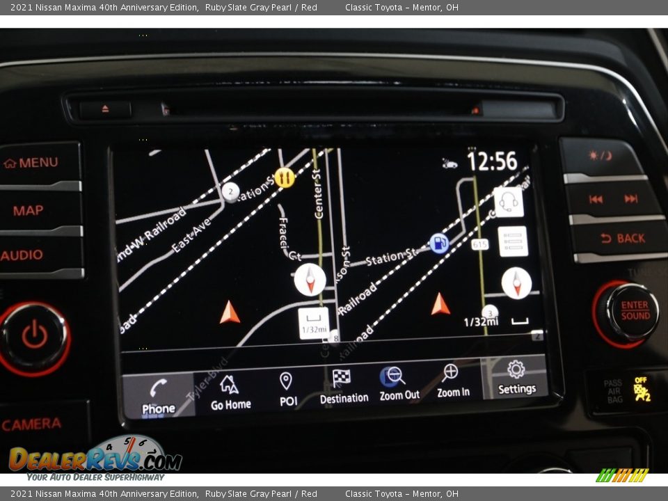 Navigation of 2021 Nissan Maxima 40th Anniversary Edition Photo #11