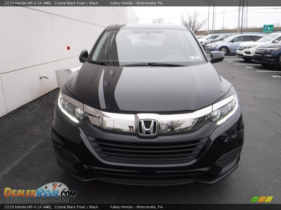 2019 Honda HR-V LX AWD Crystal Black Pearl / Black Photo #4