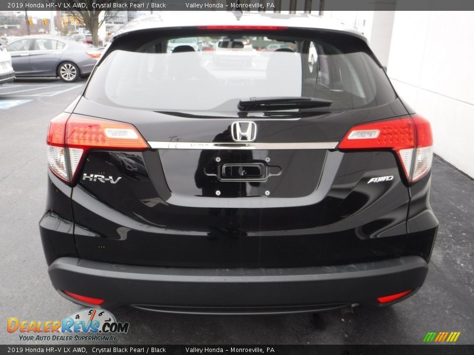 2019 Honda HR-V LX AWD Crystal Black Pearl / Black Photo #8