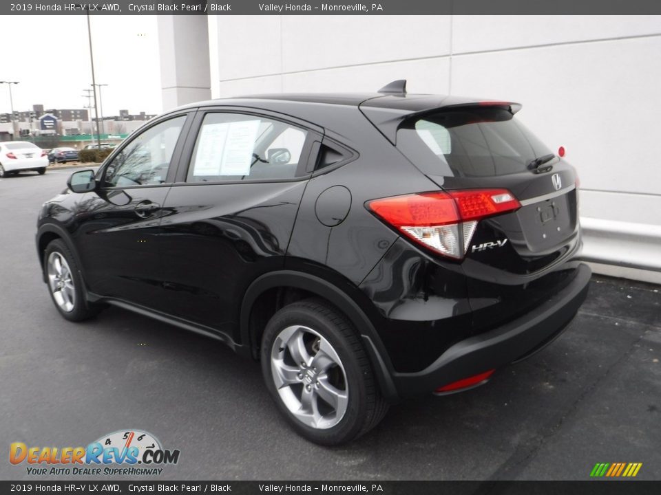 2019 Honda HR-V LX AWD Crystal Black Pearl / Black Photo #9