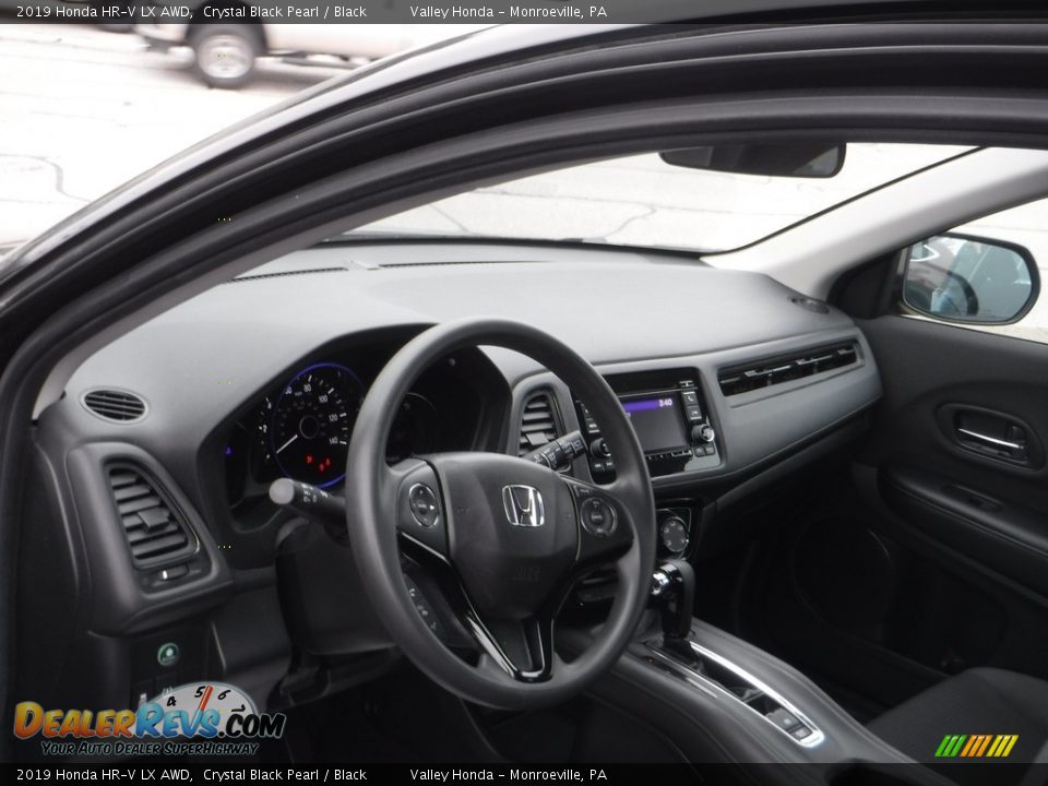 2019 Honda HR-V LX AWD Crystal Black Pearl / Black Photo #11