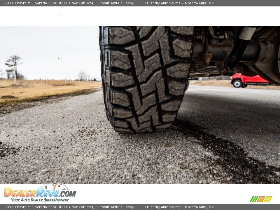 2014 Chevrolet Silverado 2500HD LT Crew Cab 4x4 Summit White / Ebony Photo #14