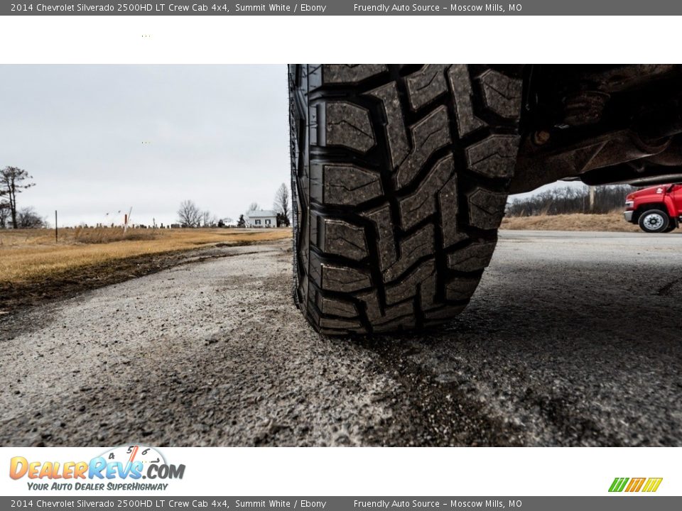 2014 Chevrolet Silverado 2500HD LT Crew Cab 4x4 Summit White / Ebony Photo #15