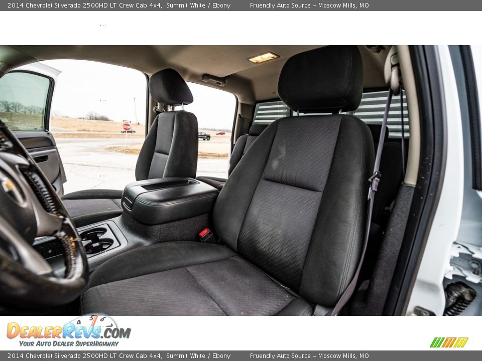 2014 Chevrolet Silverado 2500HD LT Crew Cab 4x4 Summit White / Ebony Photo #18