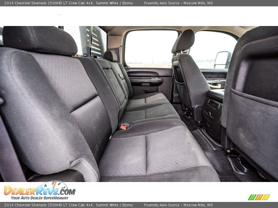 2014 Chevrolet Silverado 2500HD LT Crew Cab 4x4 Summit White / Ebony Photo #22