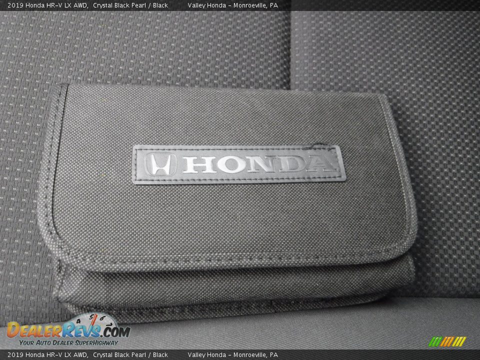 2019 Honda HR-V LX AWD Crystal Black Pearl / Black Photo #26