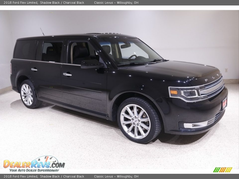 2018 Ford Flex Limited Shadow Black / Charcoal Black Photo #1