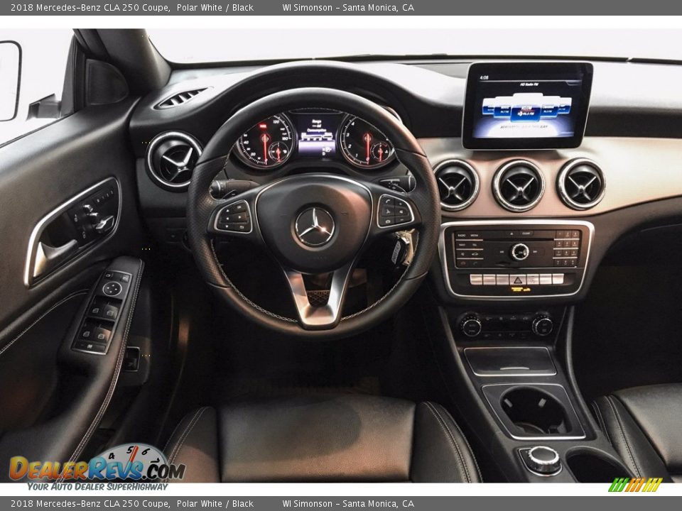 2018 Mercedes-Benz CLA 250 Coupe Polar White / Black Photo #4