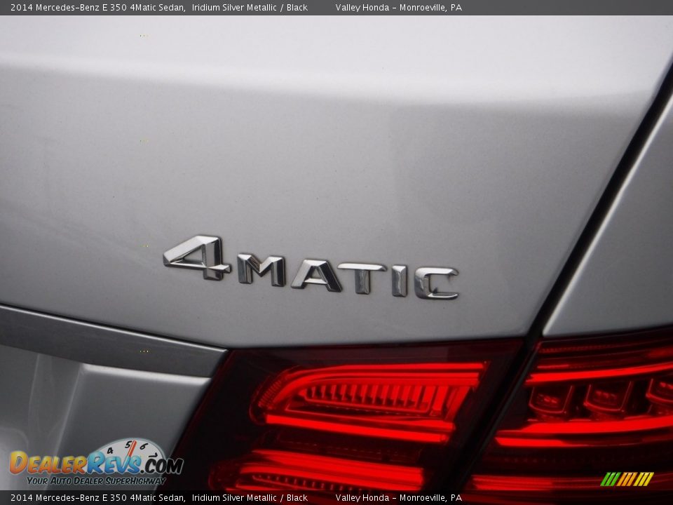 2014 Mercedes-Benz E 350 4Matic Sedan Iridium Silver Metallic / Black Photo #8