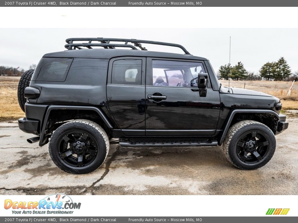 2007 Toyota FJ Cruiser 4WD Black Diamond / Dark Charcoal Photo #3