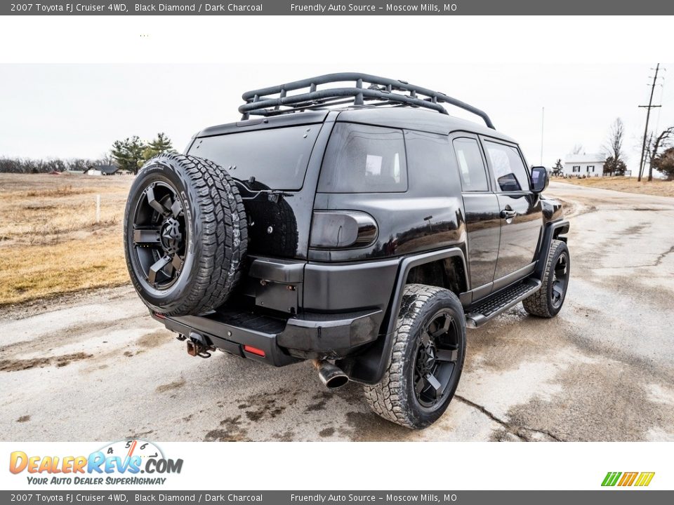 2007 Toyota FJ Cruiser 4WD Black Diamond / Dark Charcoal Photo #4