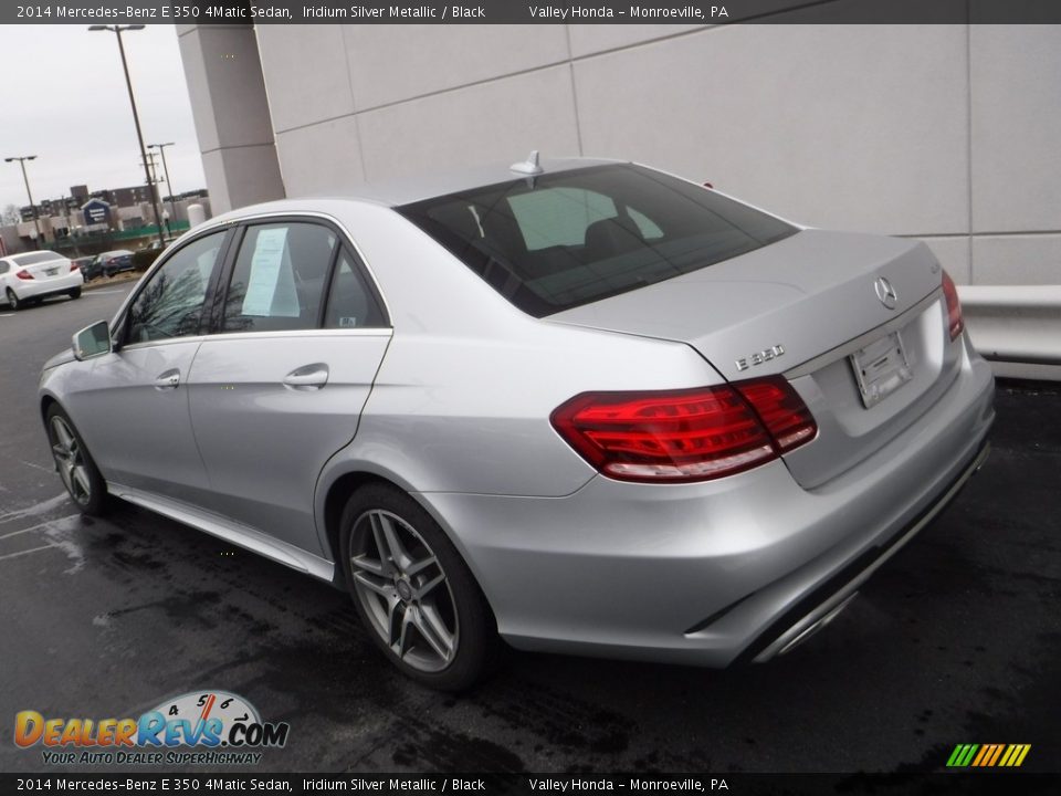 2014 Mercedes-Benz E 350 4Matic Sedan Iridium Silver Metallic / Black Photo #11