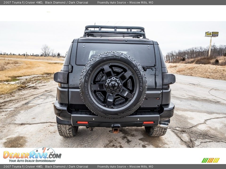 2007 Toyota FJ Cruiser 4WD Black Diamond / Dark Charcoal Photo #5