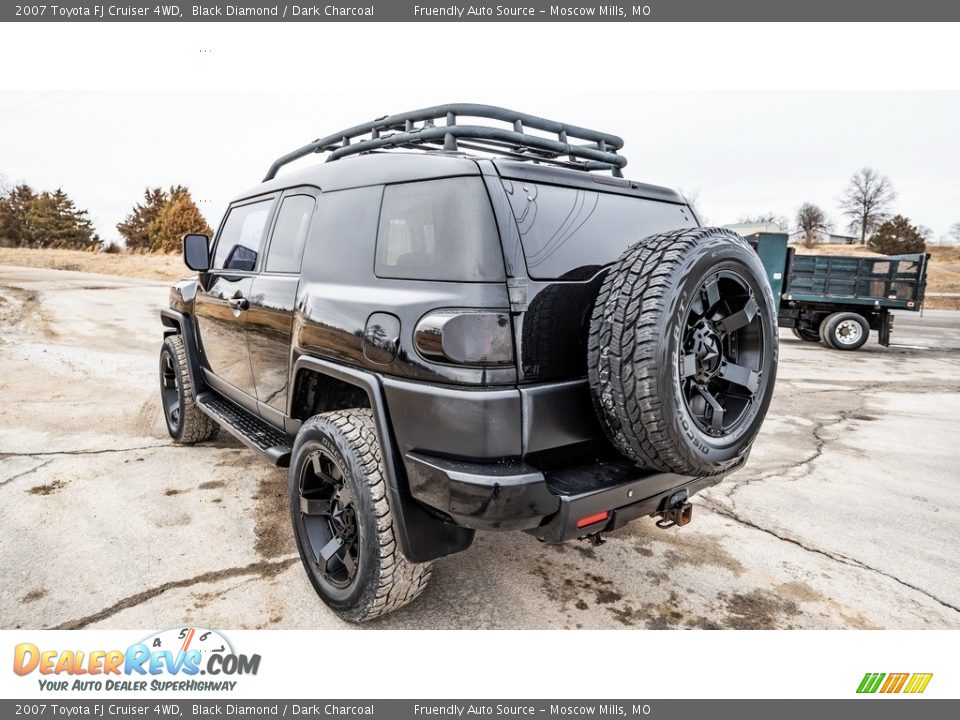 2007 Toyota FJ Cruiser 4WD Black Diamond / Dark Charcoal Photo #6