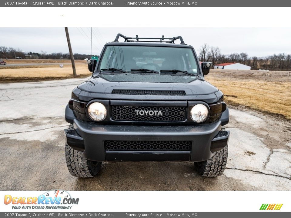 2007 Toyota FJ Cruiser 4WD Black Diamond / Dark Charcoal Photo #9