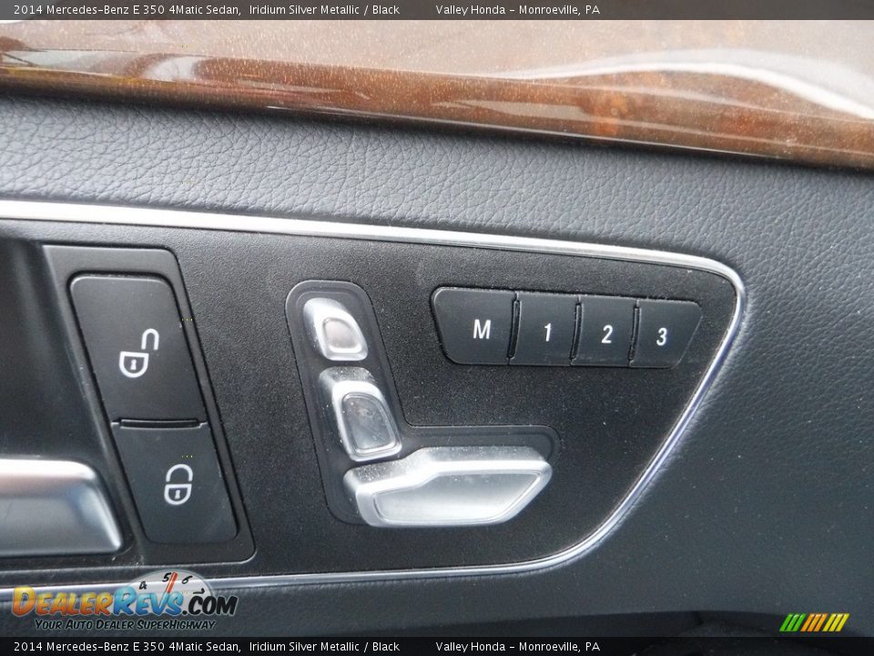 2014 Mercedes-Benz E 350 4Matic Sedan Iridium Silver Metallic / Black Photo #15