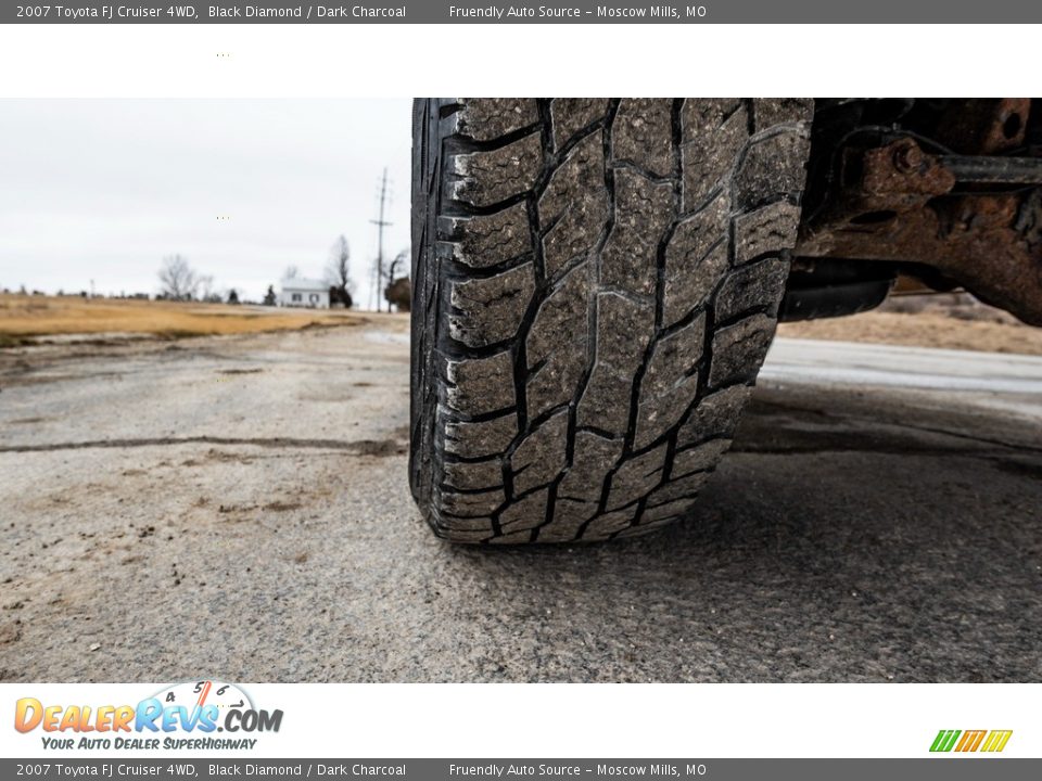 2007 Toyota FJ Cruiser 4WD Black Diamond / Dark Charcoal Photo #14