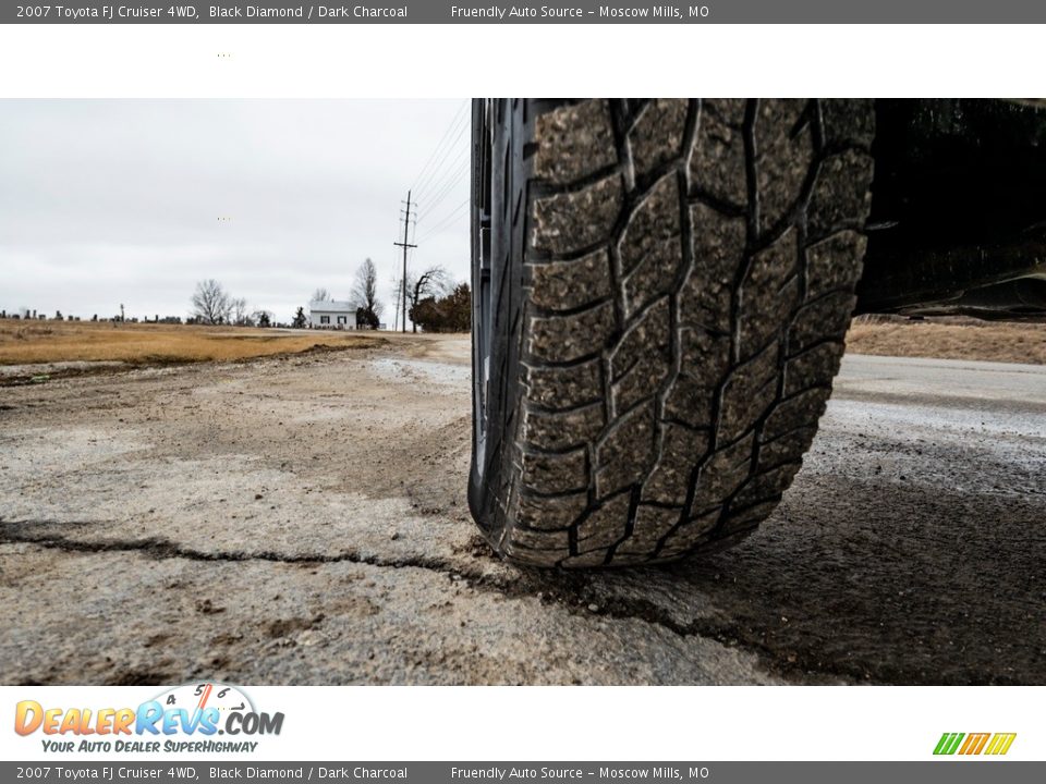 2007 Toyota FJ Cruiser 4WD Black Diamond / Dark Charcoal Photo #15