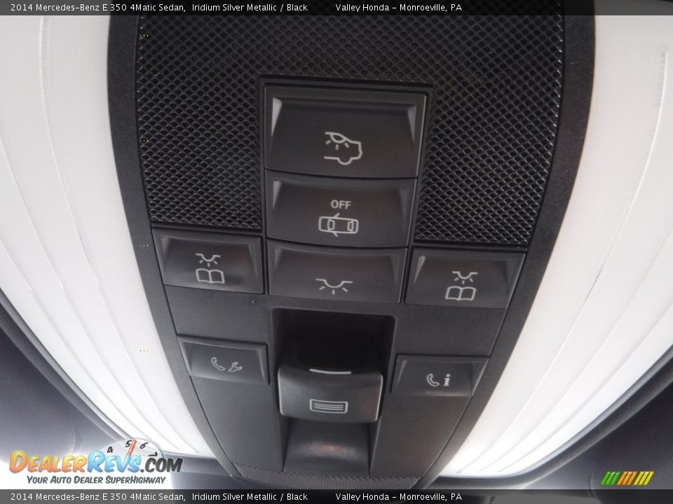 2014 Mercedes-Benz E 350 4Matic Sedan Iridium Silver Metallic / Black Photo #22