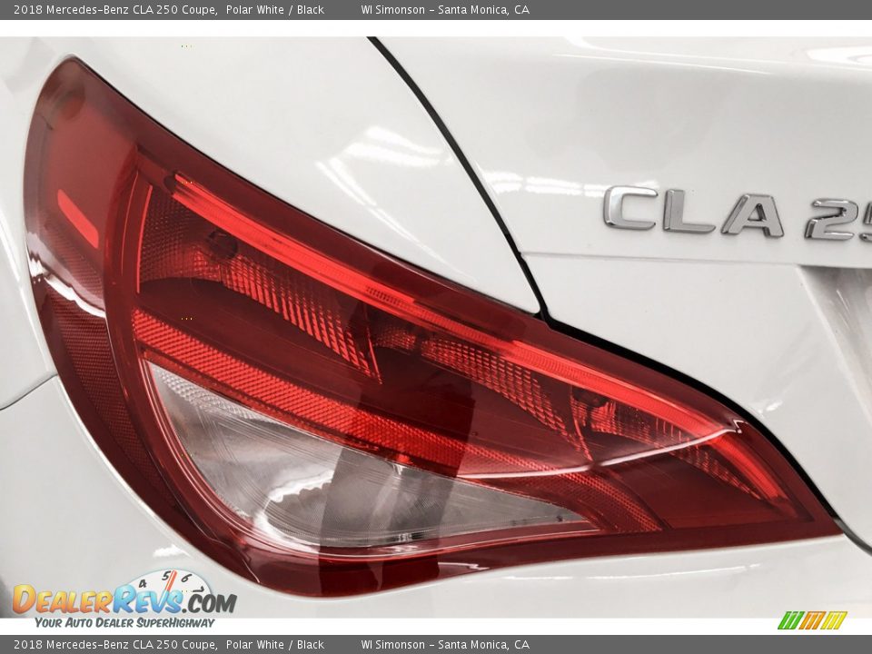 2018 Mercedes-Benz CLA 250 Coupe Polar White / Black Photo #27