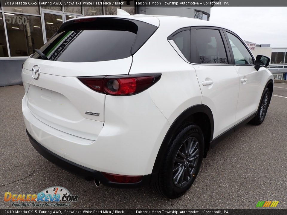 2019 Mazda CX-5 Touring AWD Snowflake White Pearl Mica / Black Photo #2