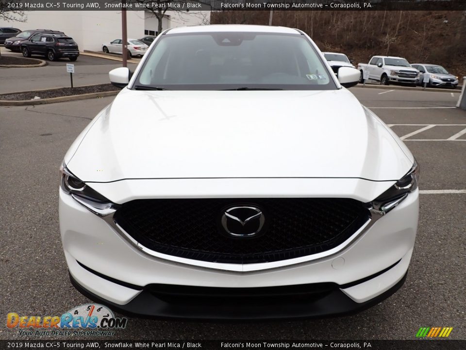 2019 Mazda CX-5 Touring AWD Snowflake White Pearl Mica / Black Photo #8