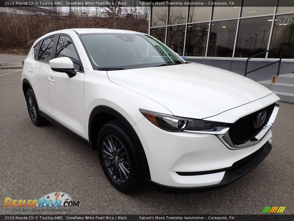 2019 Mazda CX-5 Touring AWD Snowflake White Pearl Mica / Black Photo #9