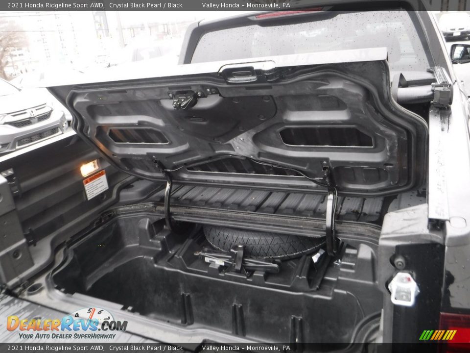2021 Honda Ridgeline Sport AWD Crystal Black Pearl / Black Photo #15