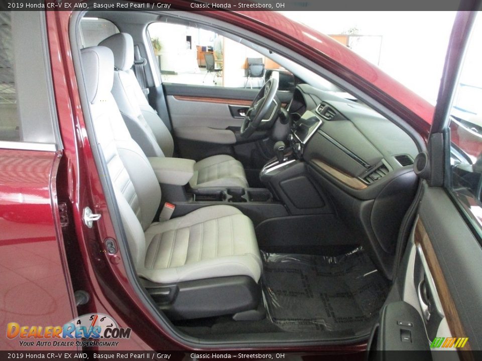 2019 Honda CR-V EX AWD Basque Red Pearl II / Gray Photo #17