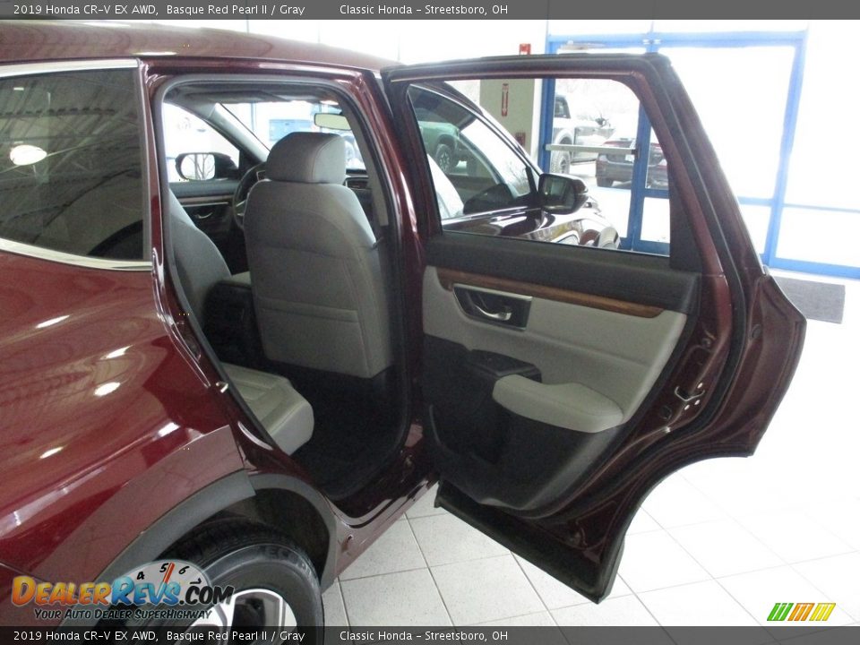 2019 Honda CR-V EX AWD Basque Red Pearl II / Gray Photo #20